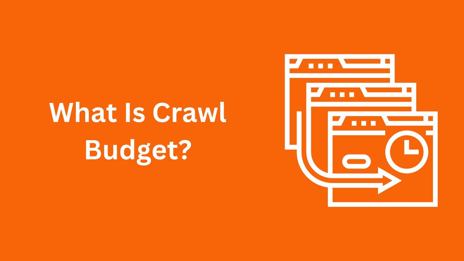 what is crawl budget